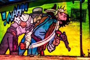 Wish You Were Here - Street Art