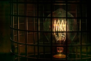 Tesla: Abstract Light Bulb