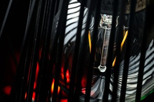 Firelight - abstract macro light filament