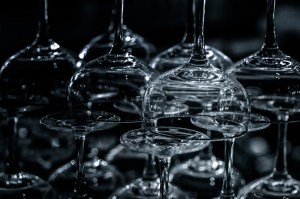 Clarity - Stacked Wine Glasses